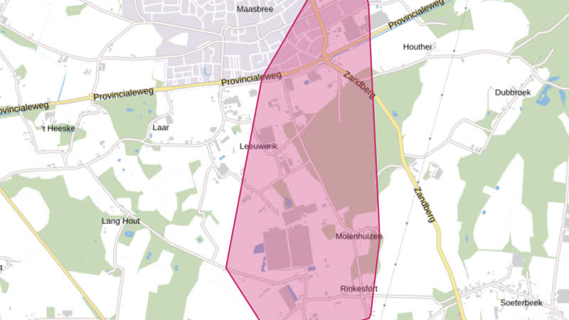 Stroomstoring treft deel van Maasbree: monteurs aan het werk