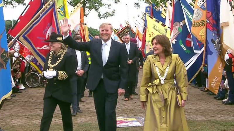 Koning Willem-Alexander opent OLS 2025 in Heythuysen: 