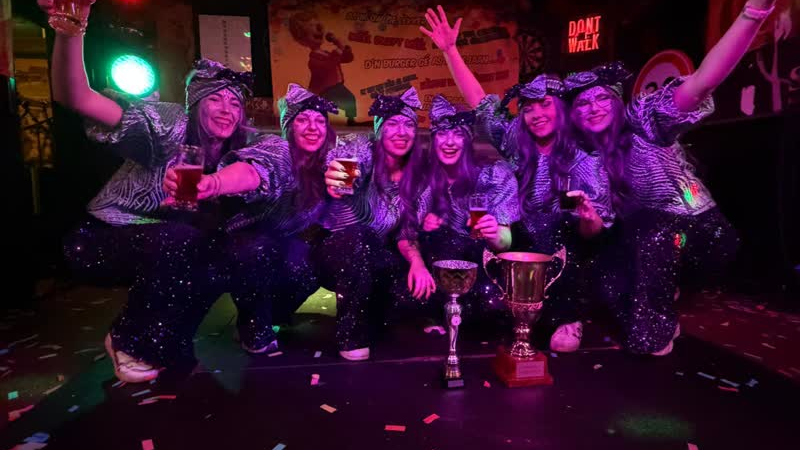 Glitterdörskes winnen liedjesavond in Meijel