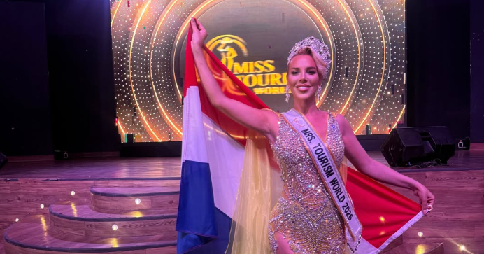 Chenell Taylor uit Panningen wint wereldtitel Mrs Tourism World