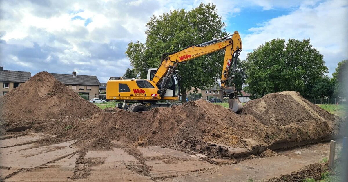 Bouw sociale huurwoningen op De Pas in Helden van start