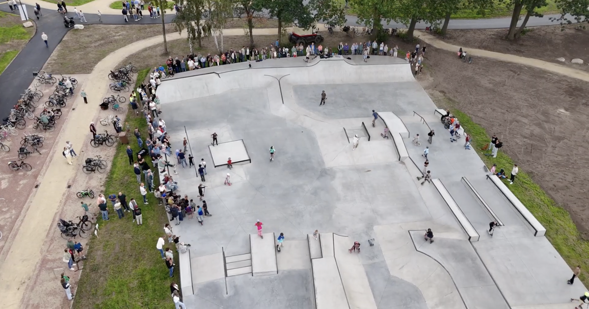 Vernieuwd Piuspark in Panningen officieel geopend