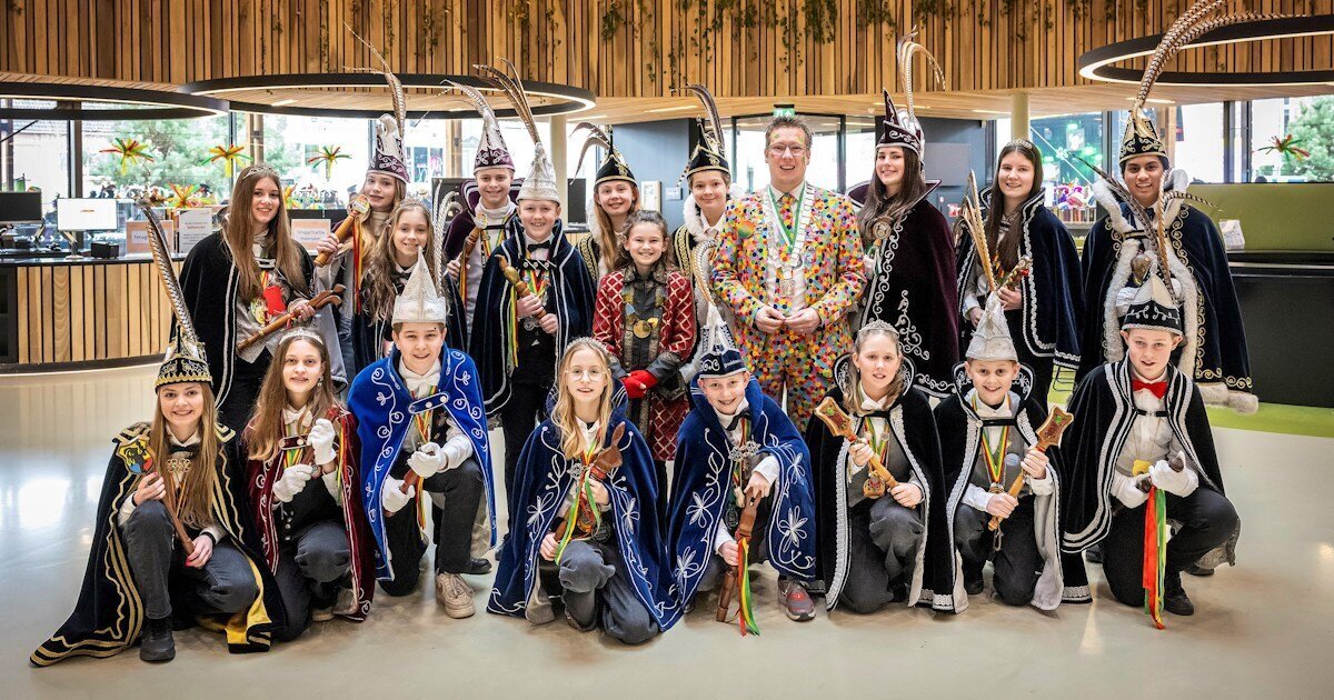 Ook jeugdprinsen ontvangen sleutel voor de vastelaovend