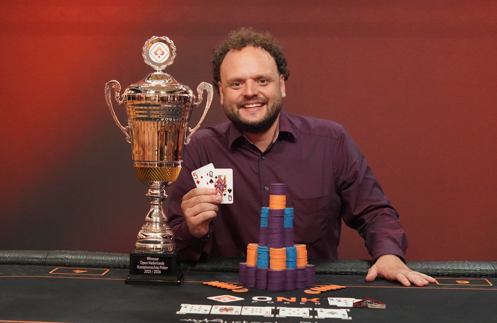 Julian Hazelhof is Pokerkampioen van Nederland 2026 (2)