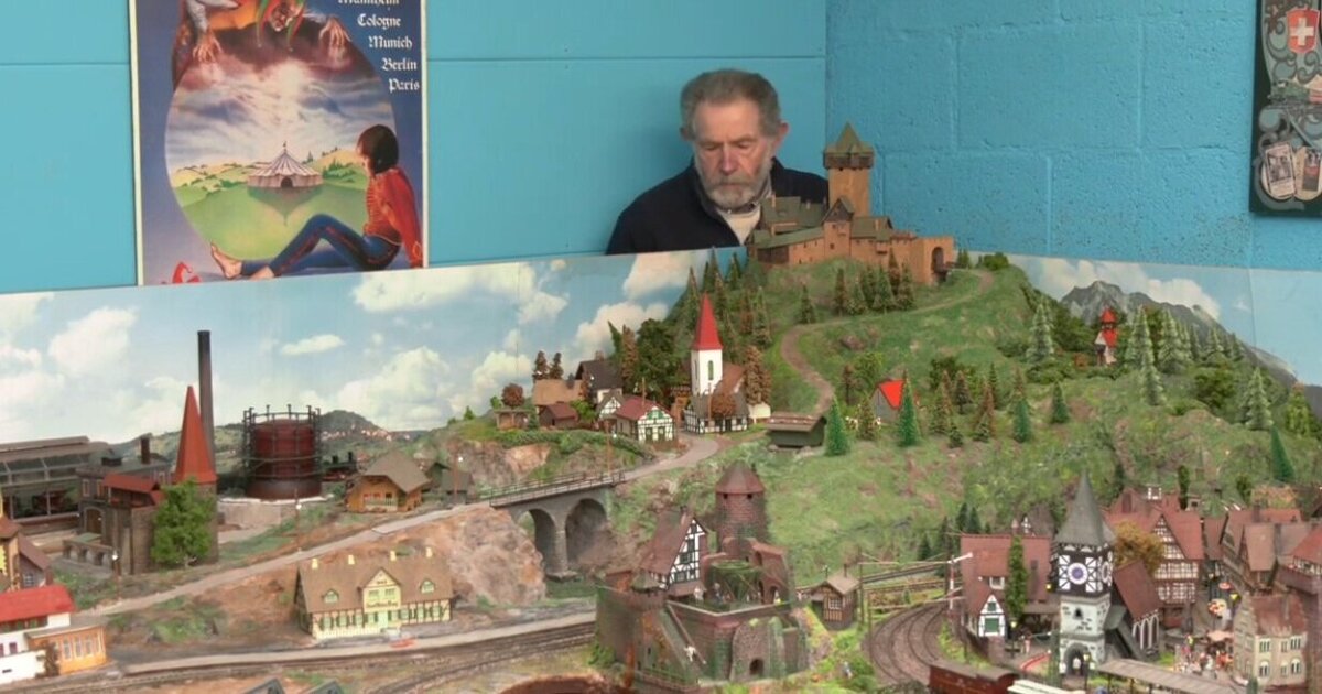 Bijzondere hobby komt tot leven in Meijel: Hans Kolk bouwt zijn eigen miniwereld