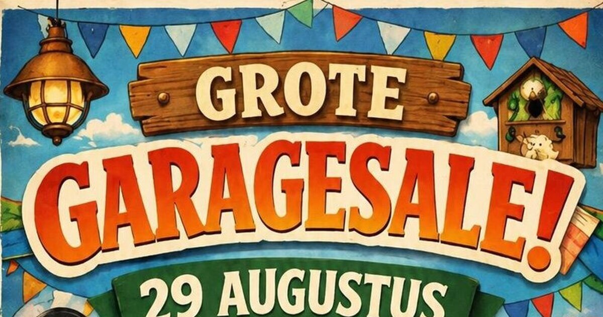 Garagesale Buurtvereniging De Zuiderhook
