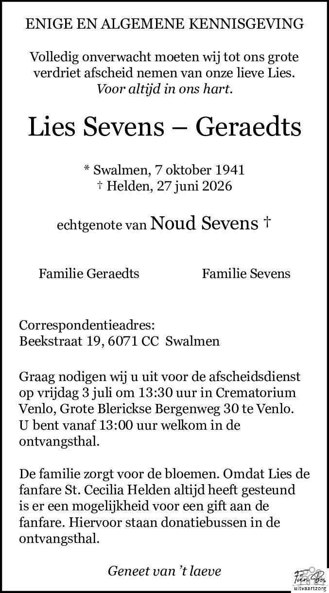 Lies Sevens-Geraedts