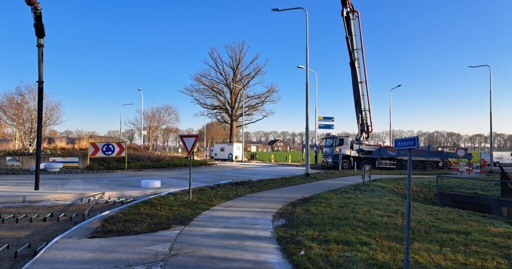 N275 bij Maasbree weer volledig open na werkzaamheden