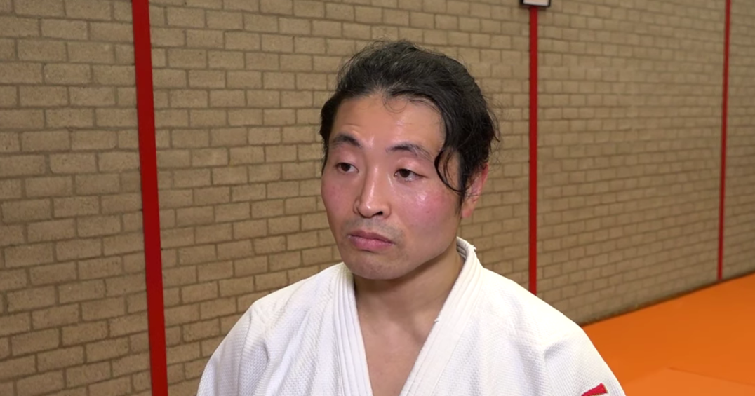 Japanse meester op de mat bij Judoclub Helden