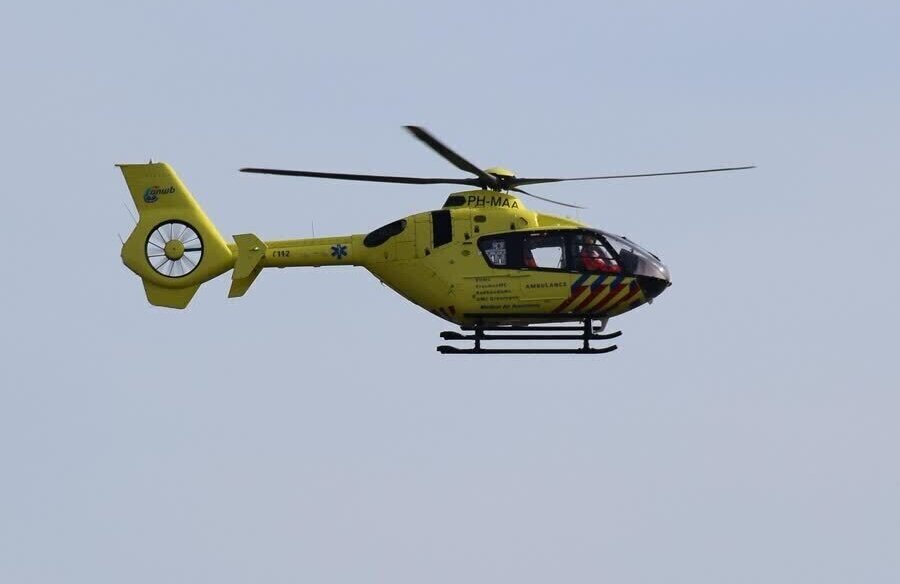 Traumahelikopter stock