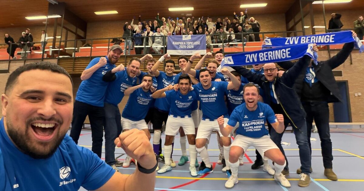 ZVV Beringe kampioen na bijzondere comeback