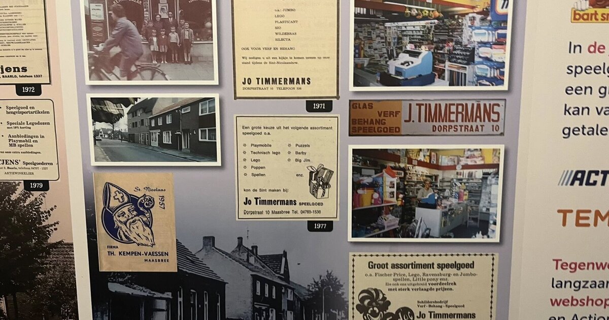 Speelgoed van vroeger komt tot leven in nieuwe tentoonstelling Museum Peel en Maas