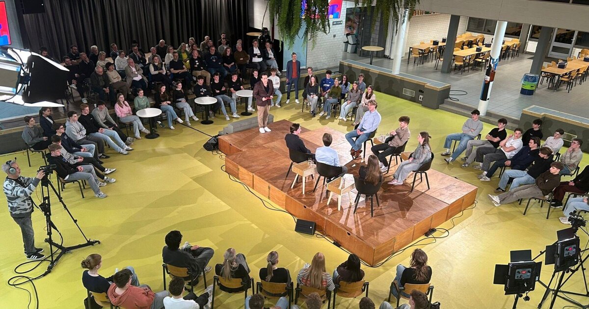 Jongerendebat op Het Bouwens: leerlingen gaan in gesprek met lokale politiek