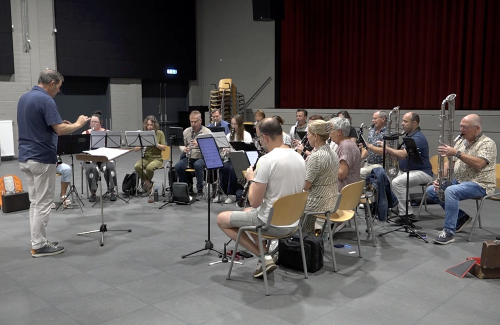 Marcel van Bree voor Piet Jeegers Klarinet Choir