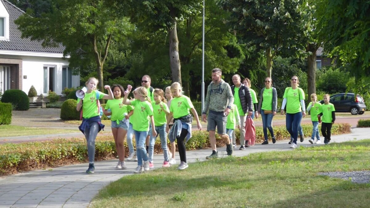 Foto Jeugdvierdaagse Peel en Maas