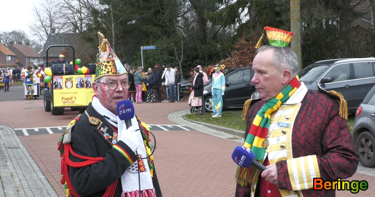 Terugkijken optocht: Beringe 'preuft 't geluk'