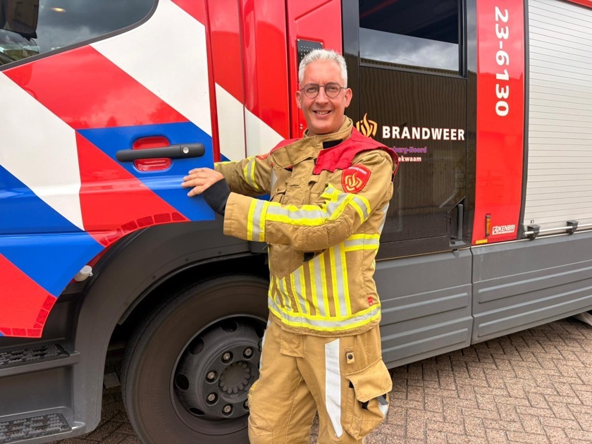 Meijelse brandweervrijwilliger oefent spoedritten in Venloos verkeer