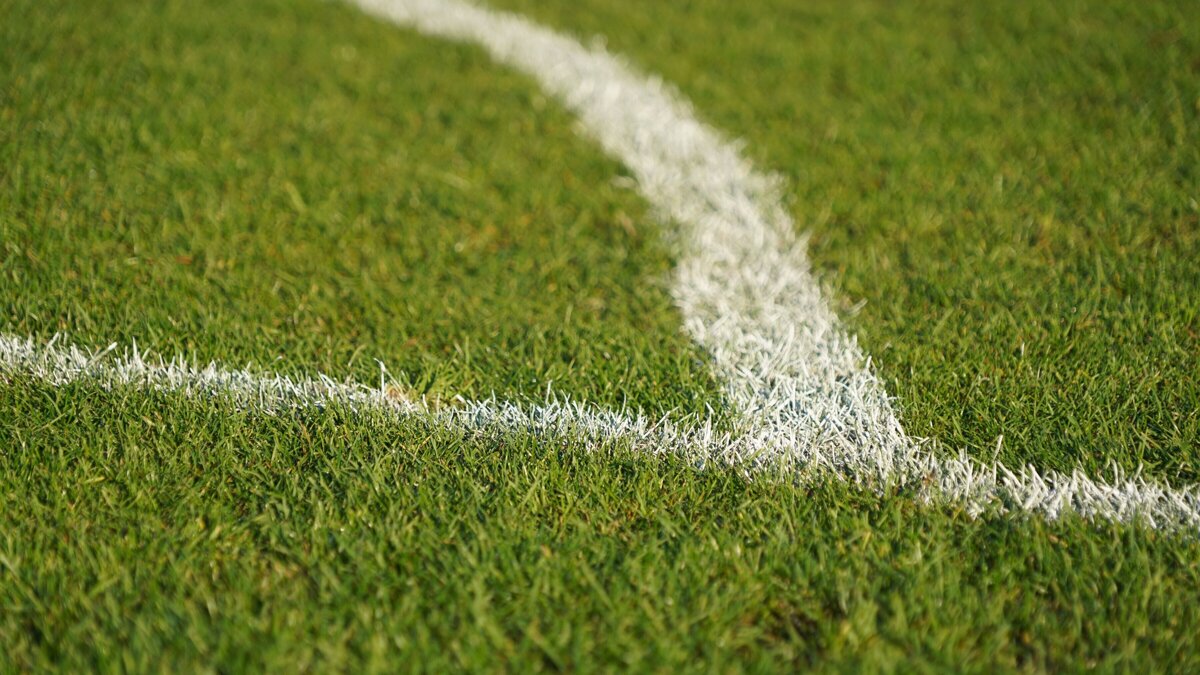 Voetbal veld