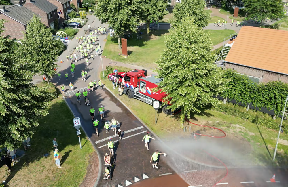 Jeugdvierdaagse brandweer