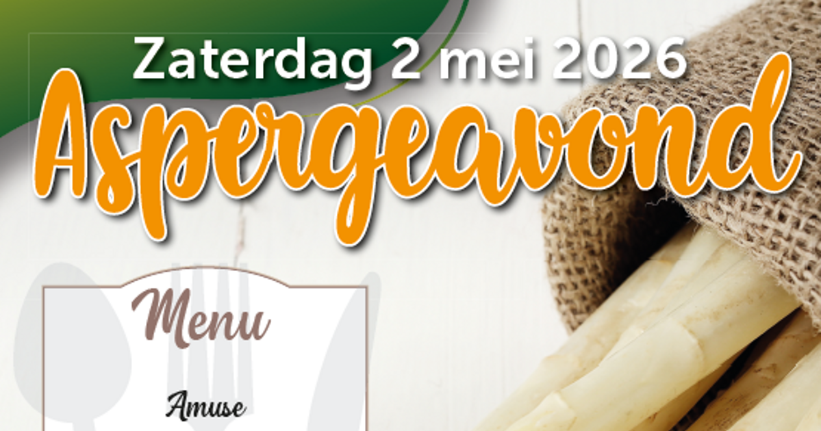 Aspergeavond Fanfare St. Cecilia Helden