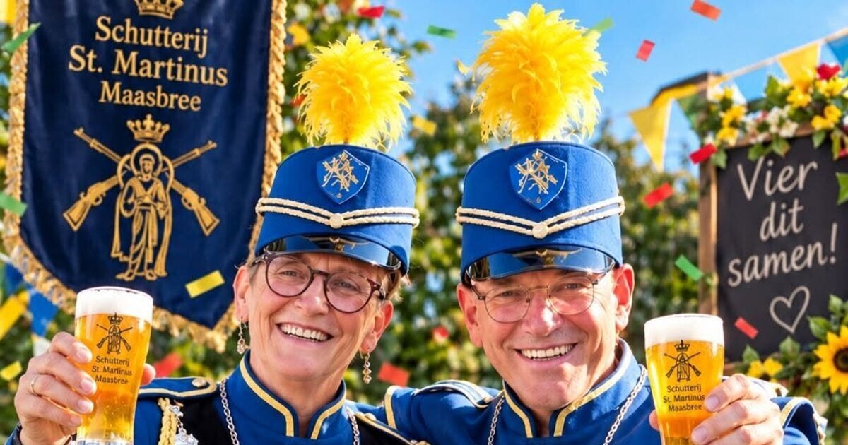 Milly Heijnen en Ger Zetsen schieten zich naar koningstitels Maasbree