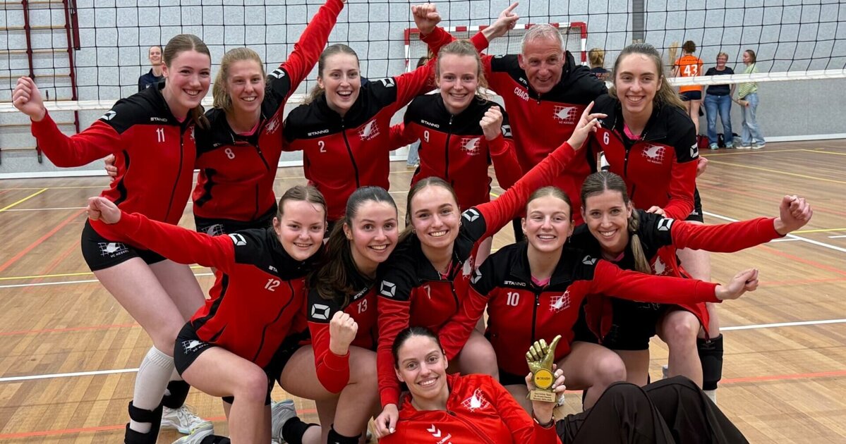 VC Kessel degradeert, maar wint prijs voor sportiefste team