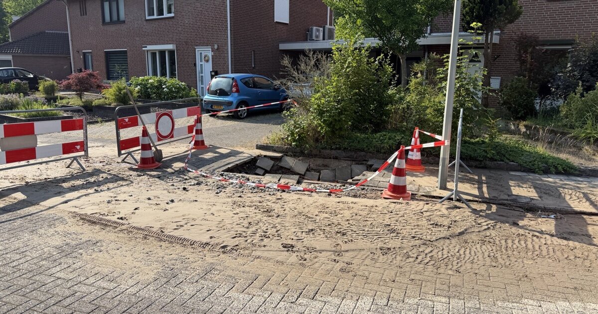 Opnieuw waterlek zorgt voor overlast in Panningen: 45 aansluitingen zonder water