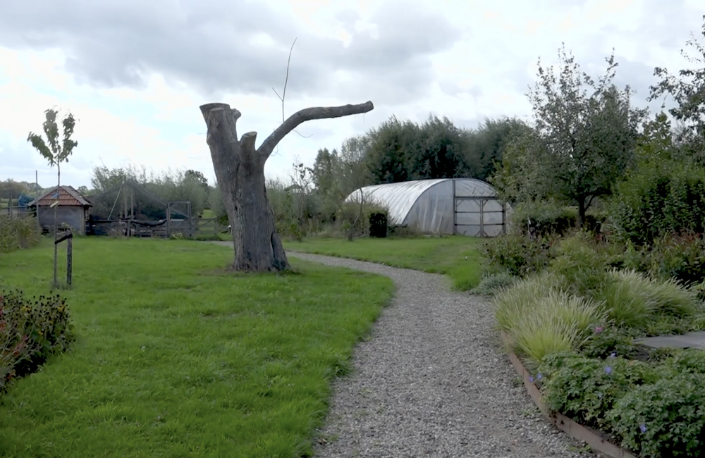 Dwars door Limburg ecologische tuin