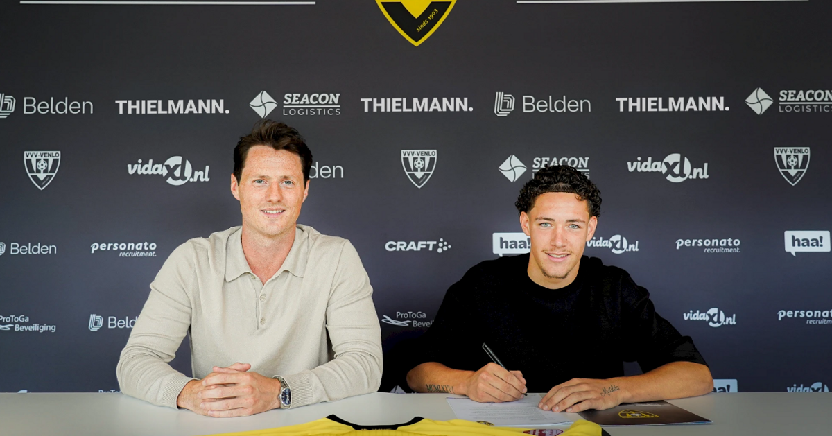 Thomas Janssen uit Maasbree krijgt eerste profcontract bij VVV-Venlo