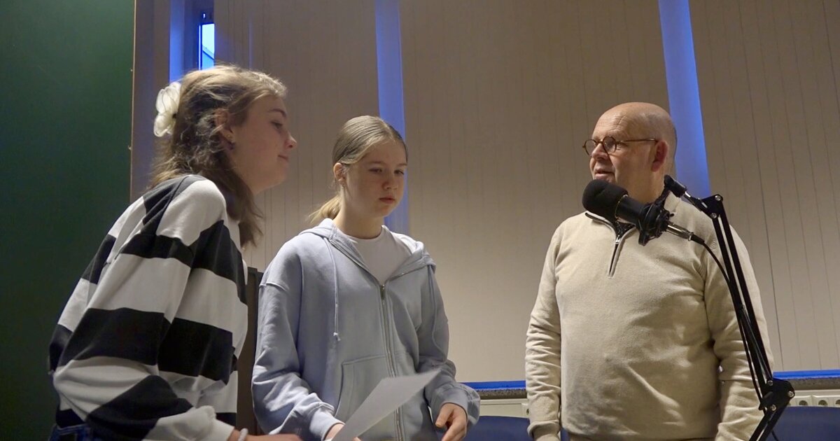 Leerlingen van ’t Spick spreken eigen tekst in voor toneelstuk over vrijheid