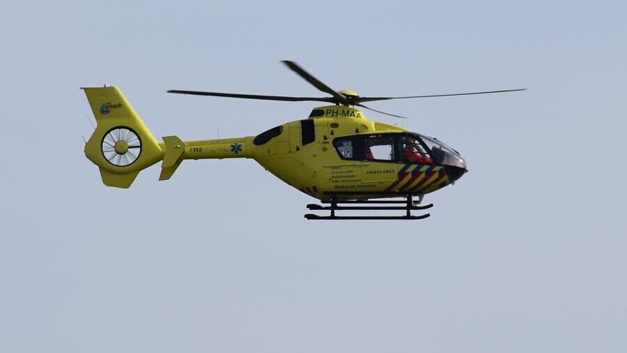 Traumahelikopter stock