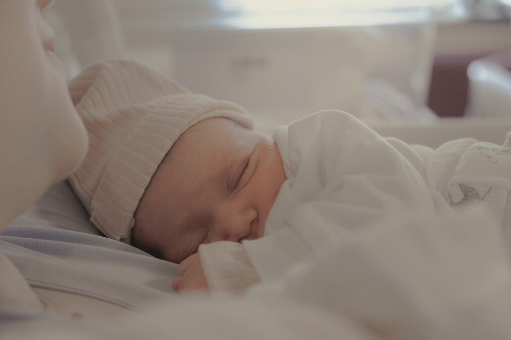 Baby in het Geboortecentrum in VieCuri Venlo