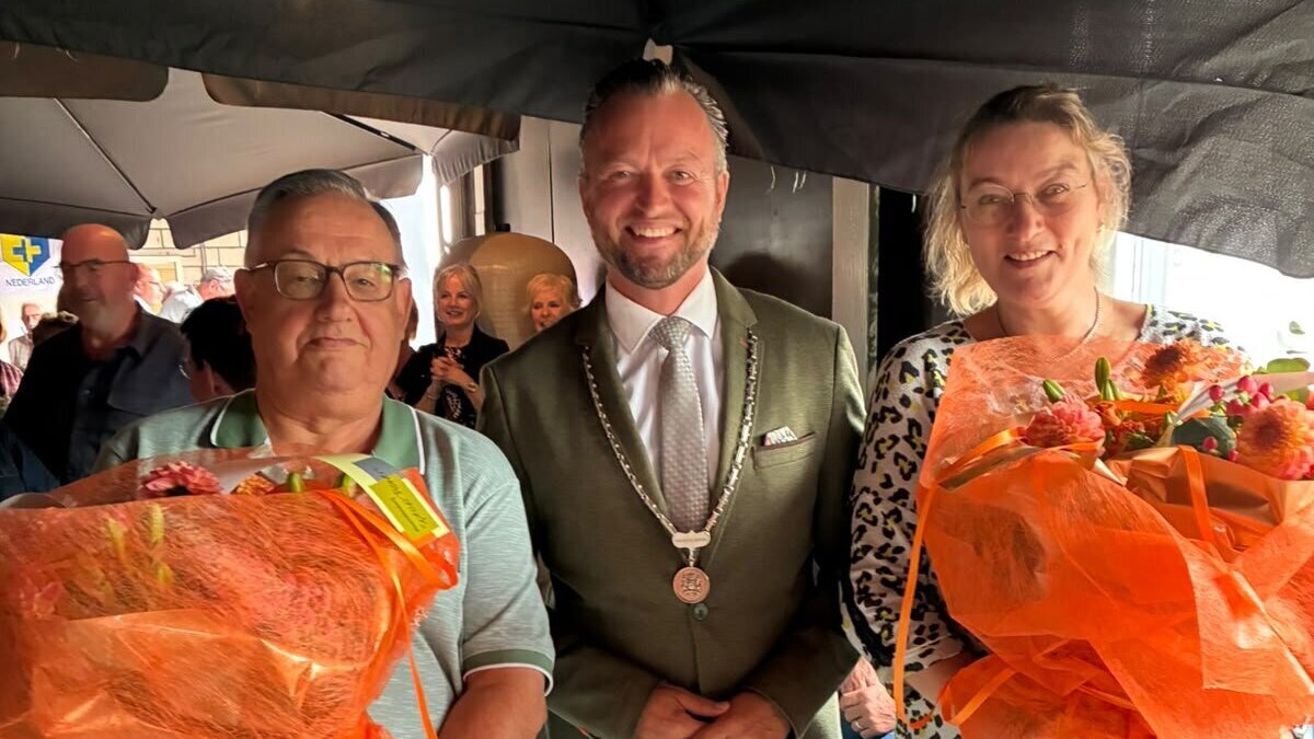 Koninklijke onderscheiding voor de heer Claessen en mevrouw Meijering