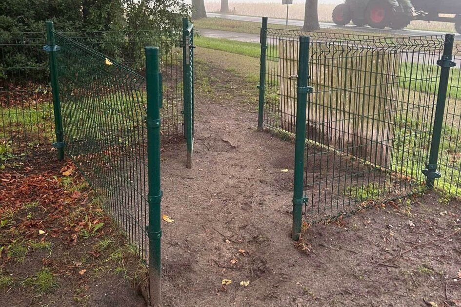 Poortje verdwenen bij hondenuitlaatplek in Meijel