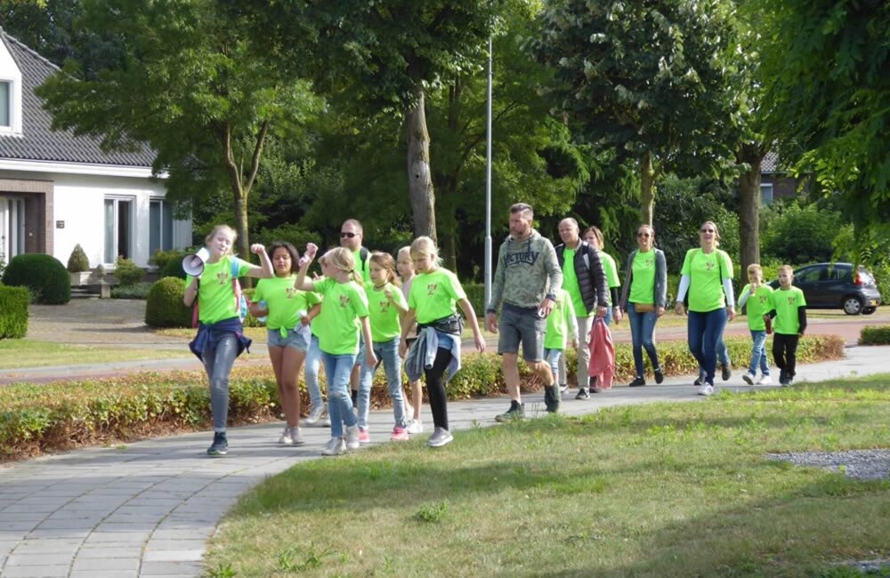 Foto Jeugdvierdaagse Peel en Maas