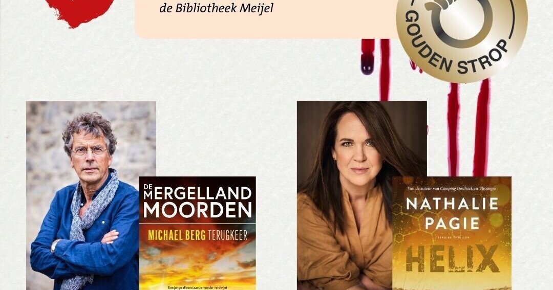 Thrillerauteurs Michael Berg en Nathalie Pagie naar Meijel
