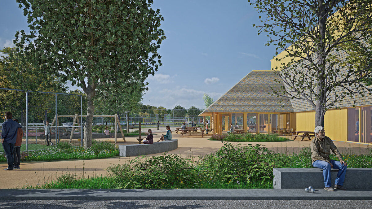 Sportpaviljoen-Maasbree-voorgevel-jeu-de-boules-ltc_Lichtstad-Architecten