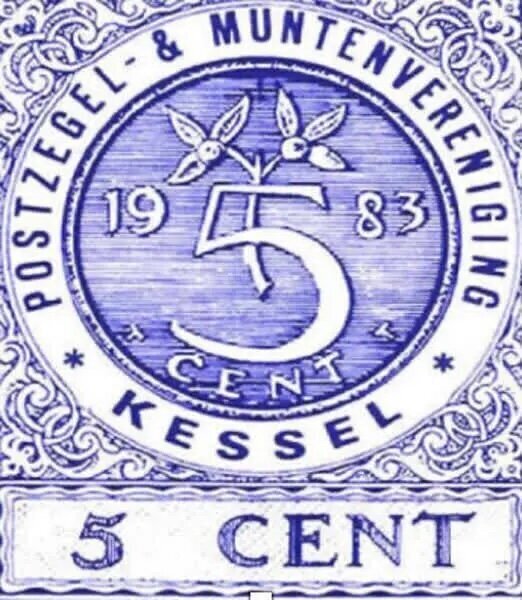 PostzegelMuntenKesselEik