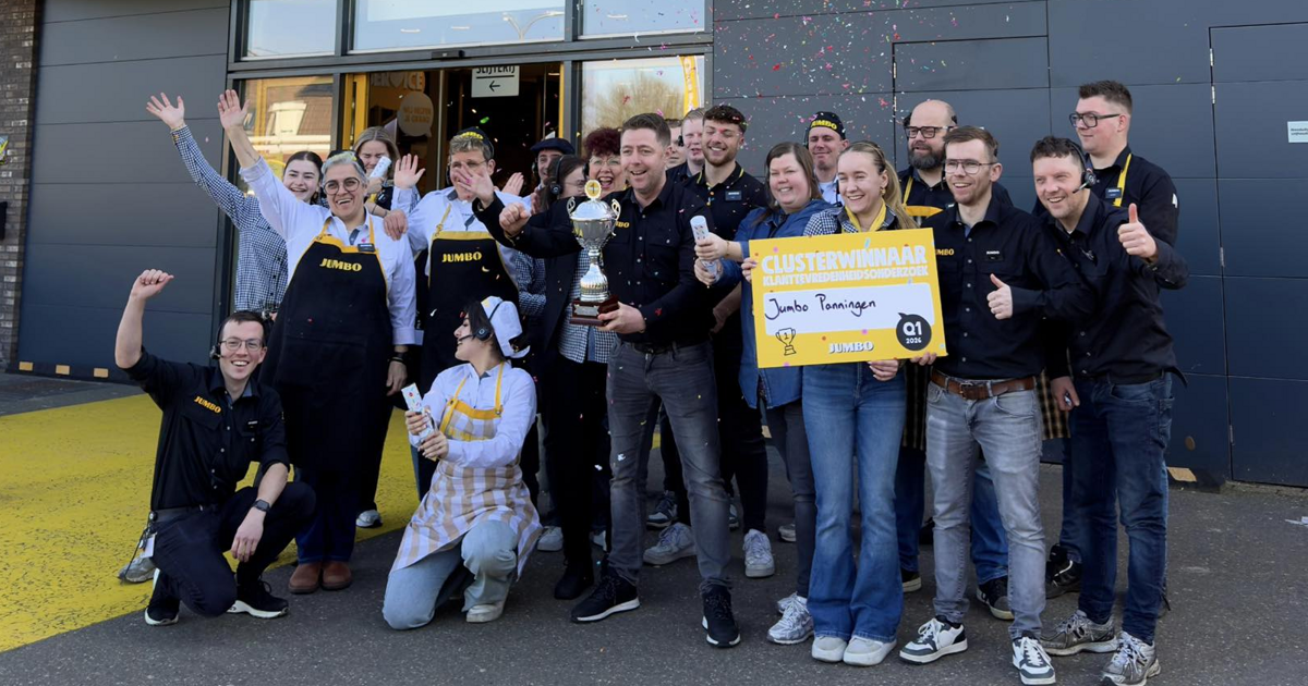 Jumbo Panningen op zesde plaats in landelijk klanttevredenheidsonderzoek