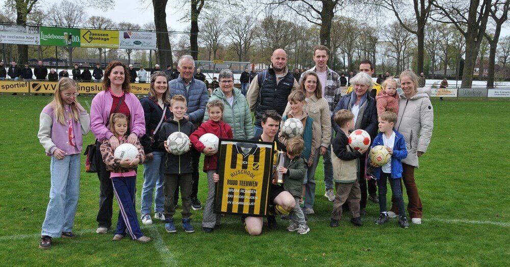 Bram Rongen viert 500ste wedstrijd voor V.V. Koningslust: “Voor mij voelt het als een gewone zondag”