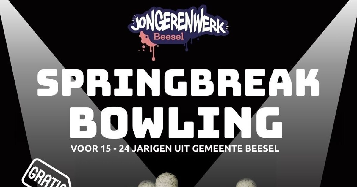 Springbreak Bowling voor jongeren uit Beesel