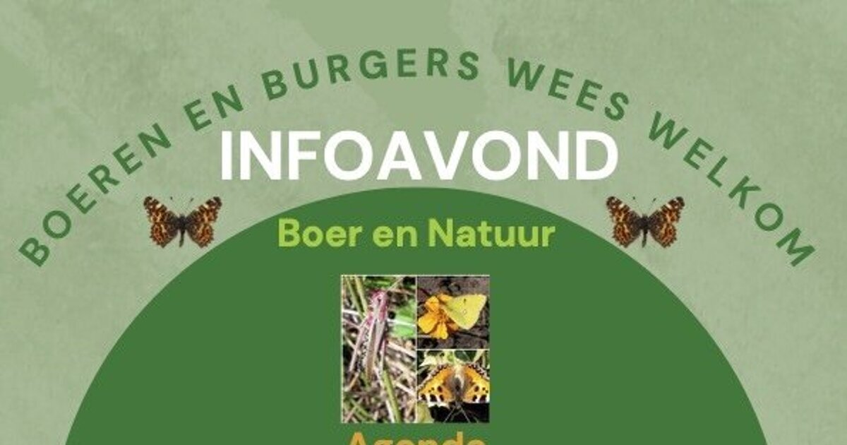 Informatieavond Boer en Natuur