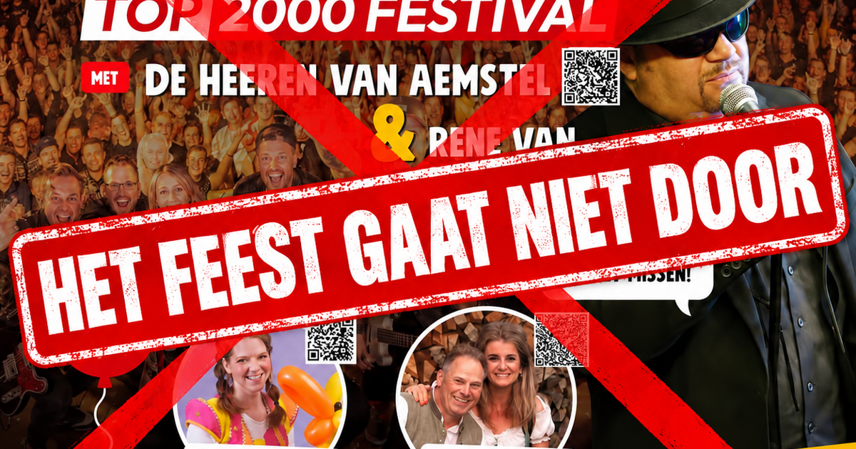 Jubileumweekend Jumbo Phicoop Meijel geannuleerd